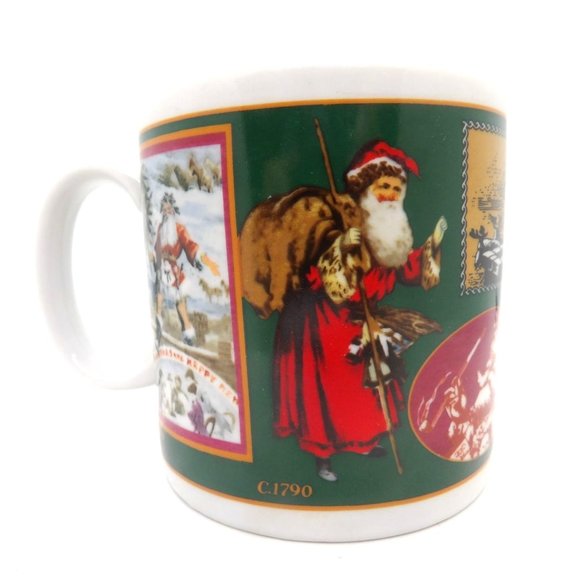 Christmas Santa Coffee Tea Ceramic Mug NOS - Picture 3 of 6